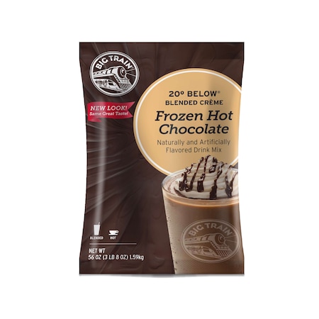 Big Train 20 Degrees Below Frozen Hot Chocolate Drink Mix 3.5lbs, PK5